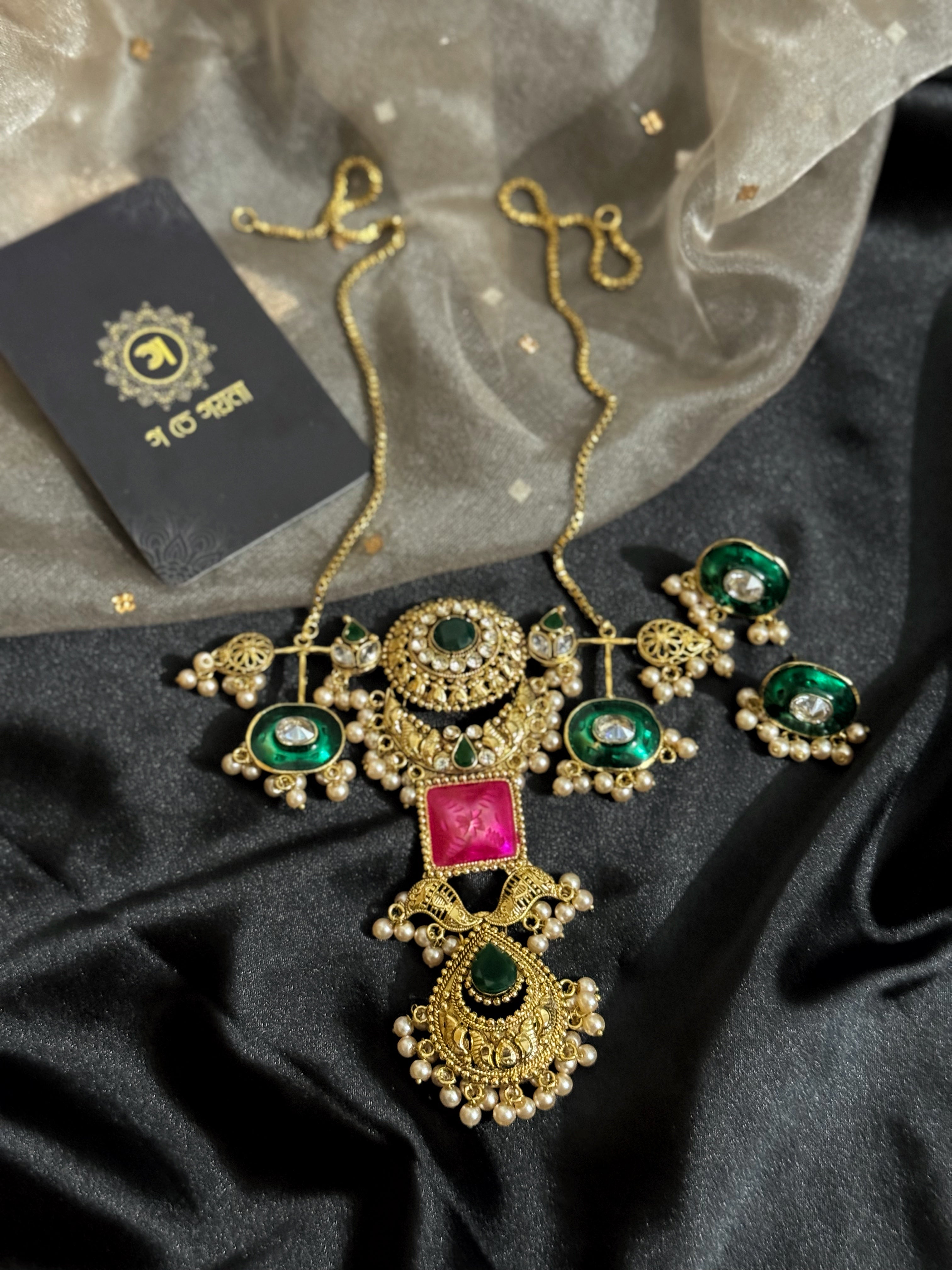 Midnight Forest Neckpiece Set