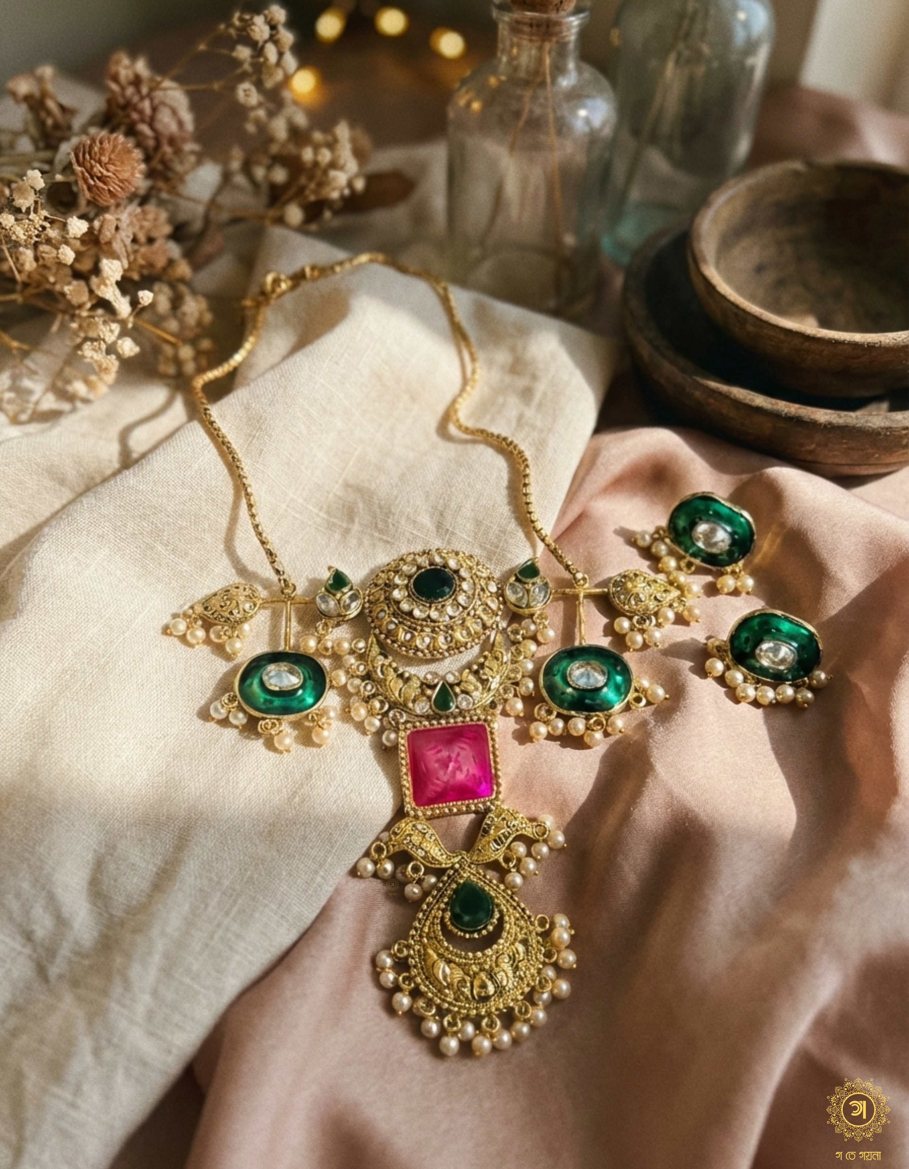 Midnight Forest Neckpiece Set
