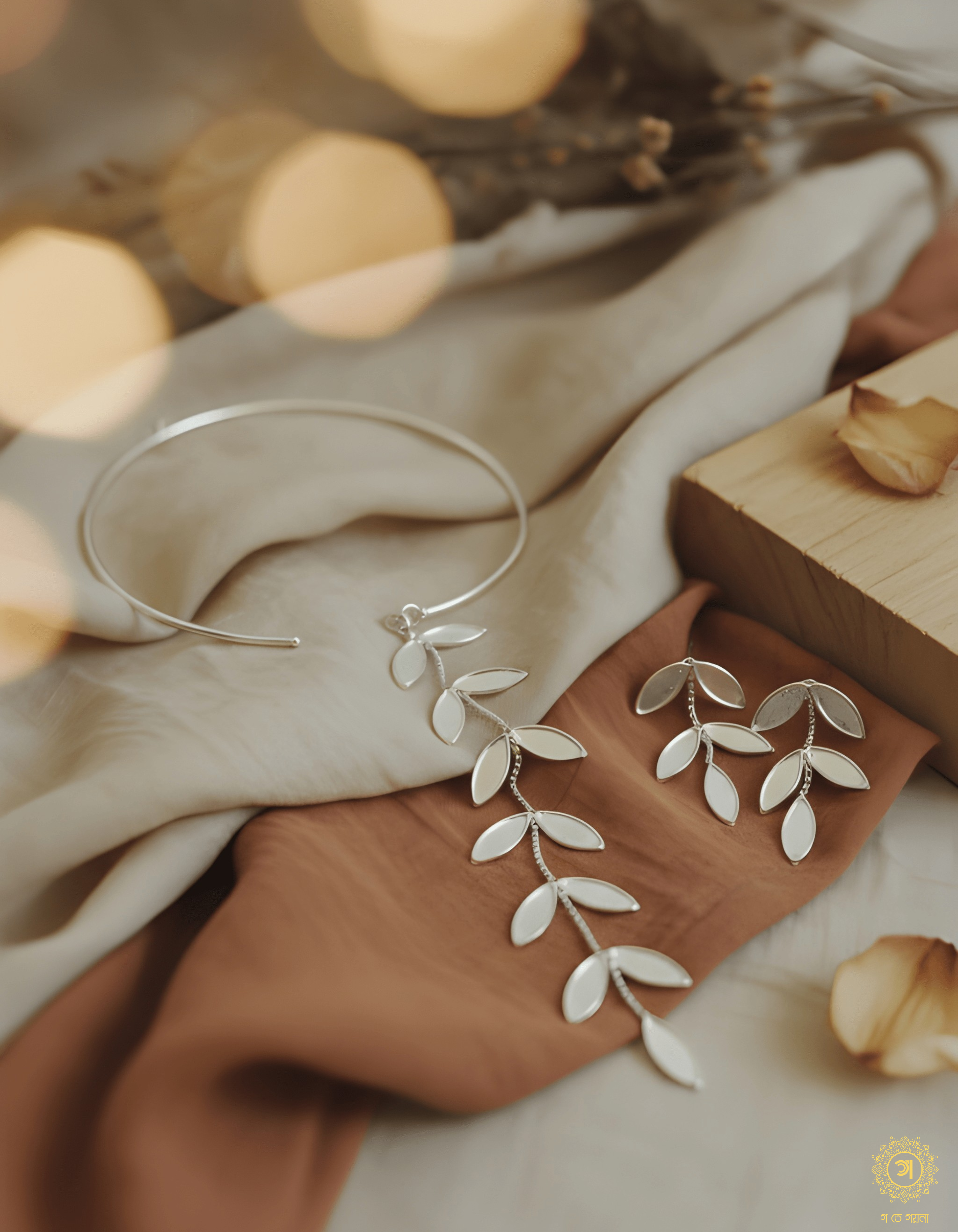 Leaf Cuff Necklace