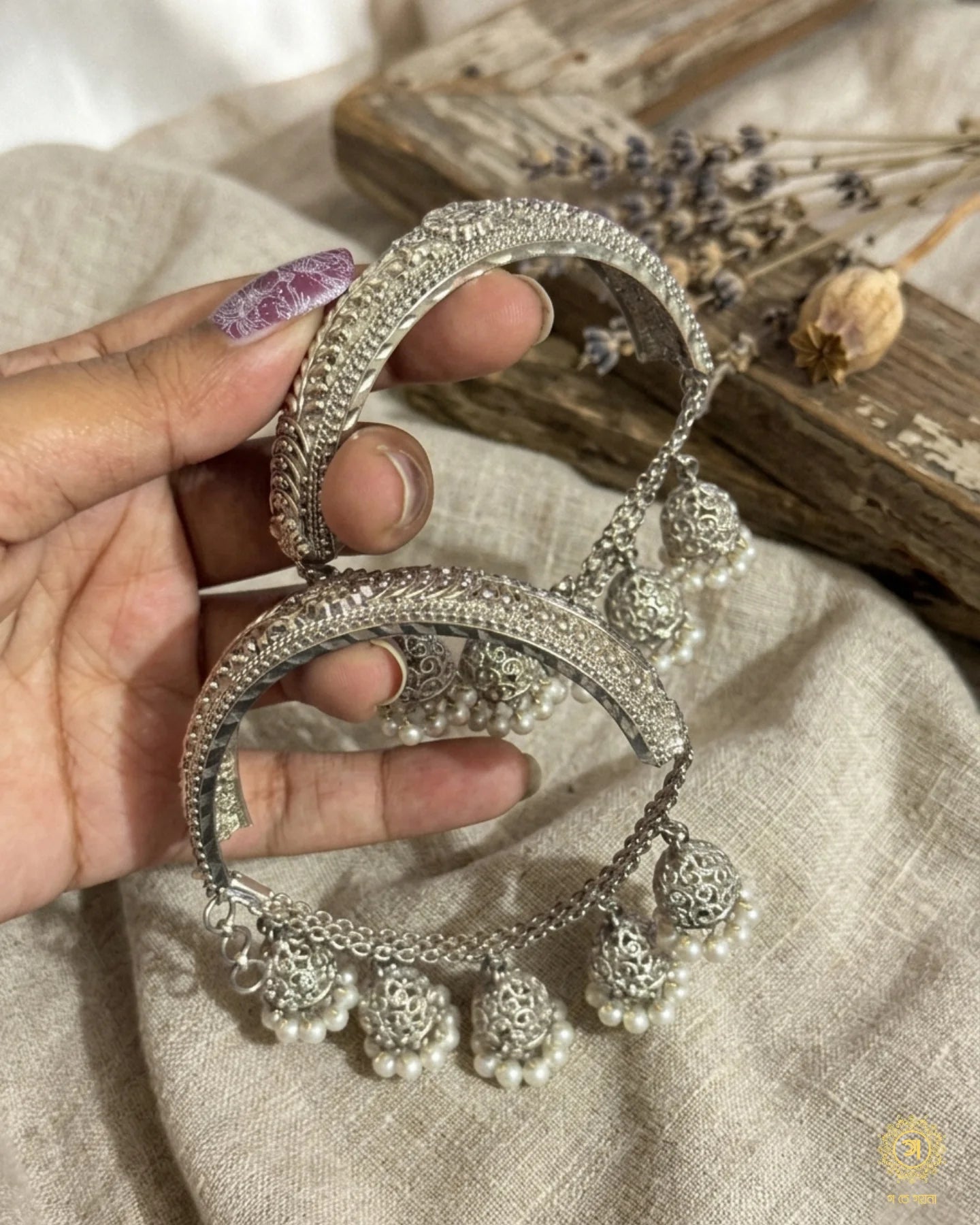 jhumka_bangle_silver_II